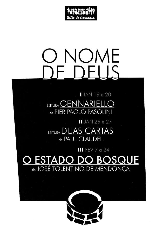 Teatro da Cornucópia – O Estado do Bosque