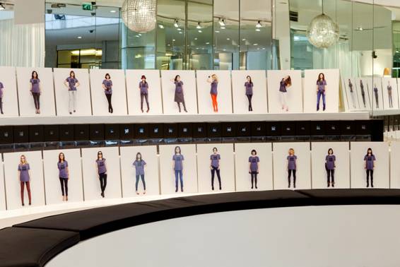 Site Specific de Julião Sarmento na Fashion Clinic