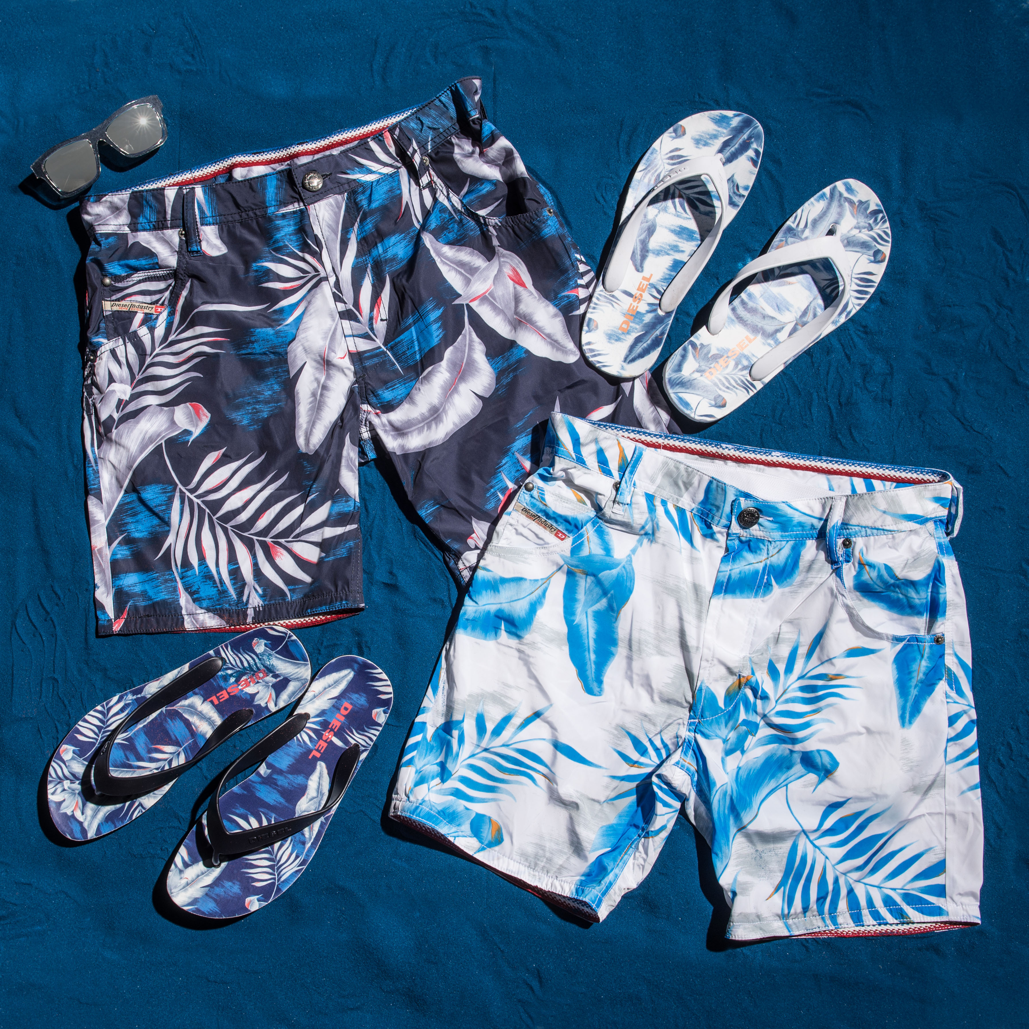 Diesel – look de praia