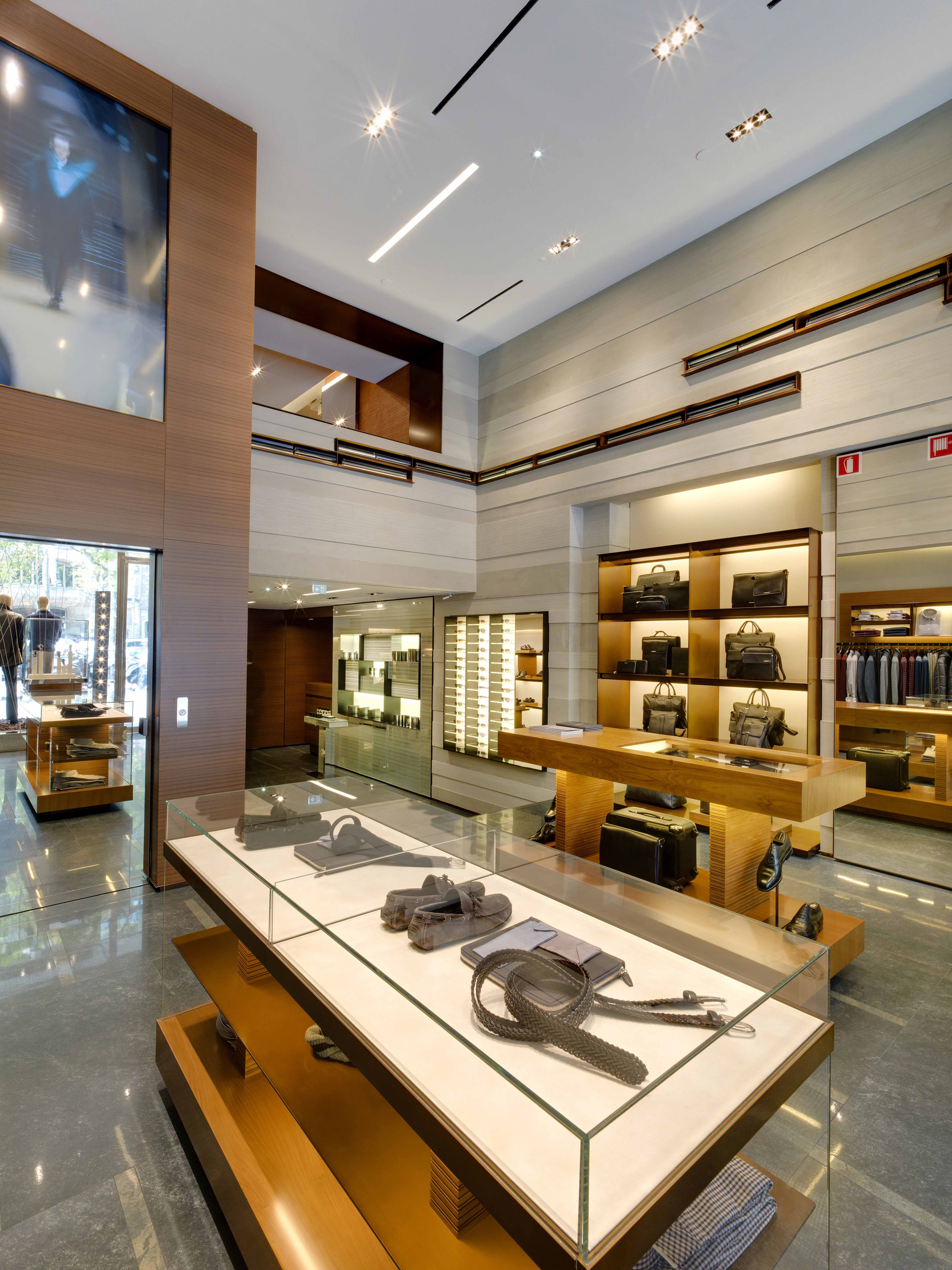 Zegna – nova loja em Barcelona