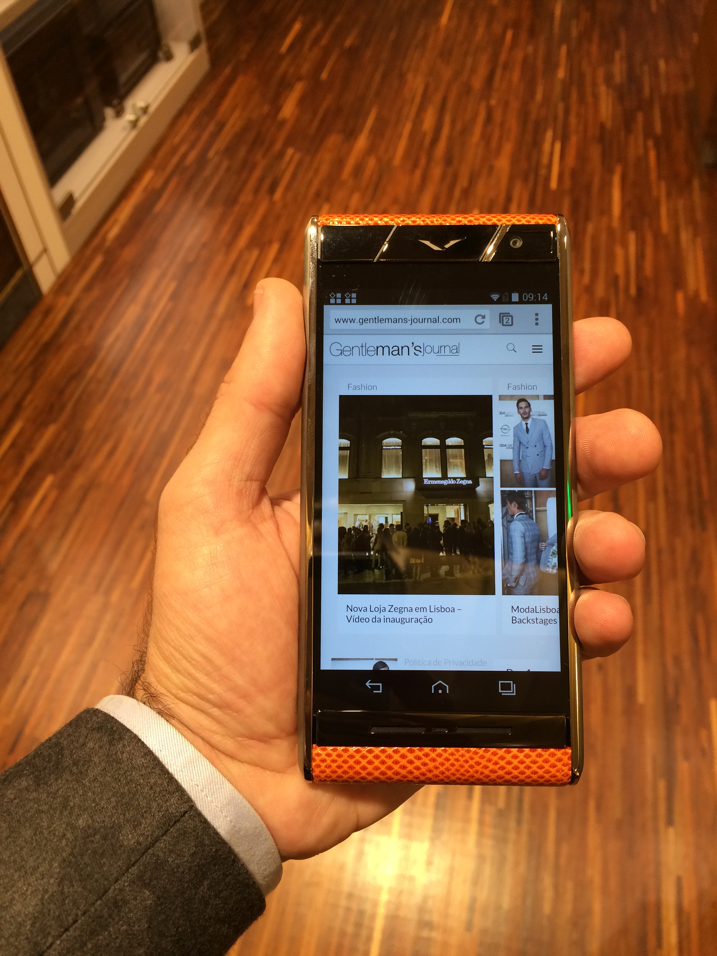 Uma comunidade real num Smartphone