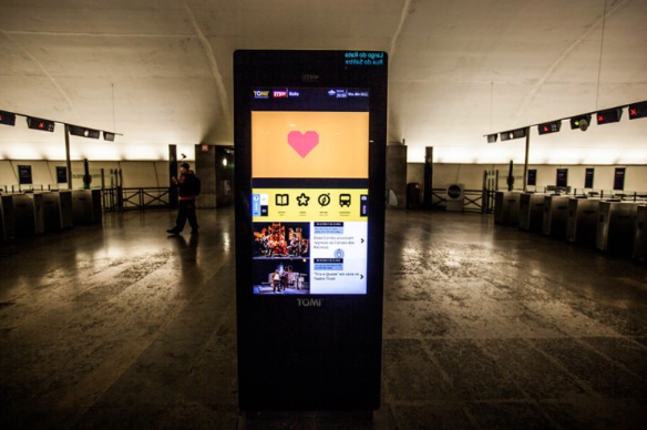 Surpresas no Metro em Lisboa