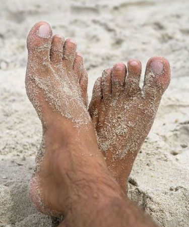 Pés, uma parte descuidada do corpo