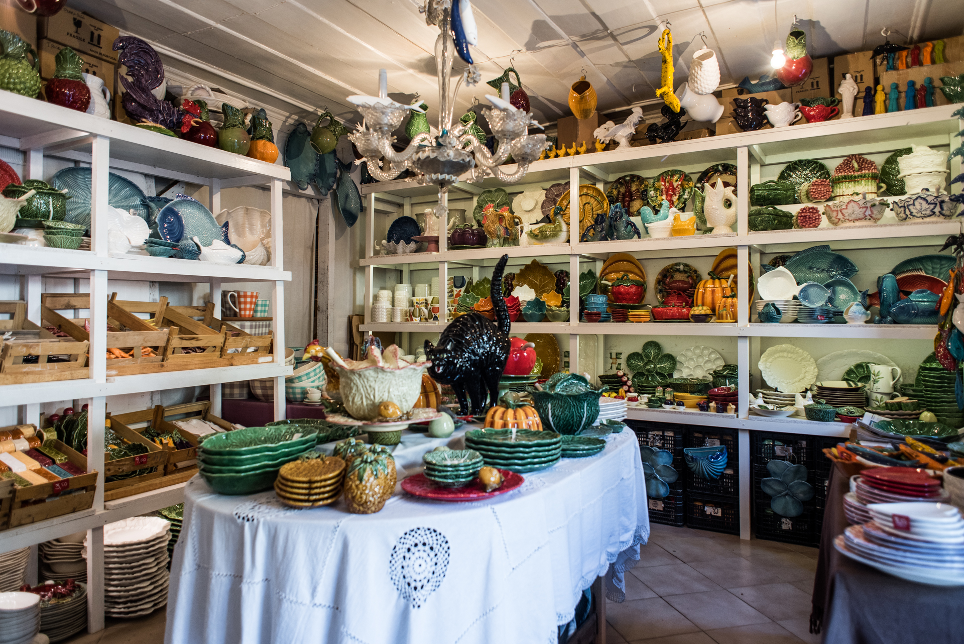 Um armazém das Caldas em Lisboa