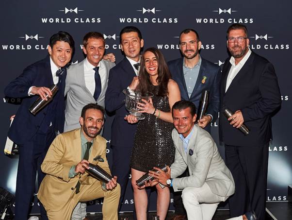 WORLD CLASS Bartender of the Year com uma vencedora