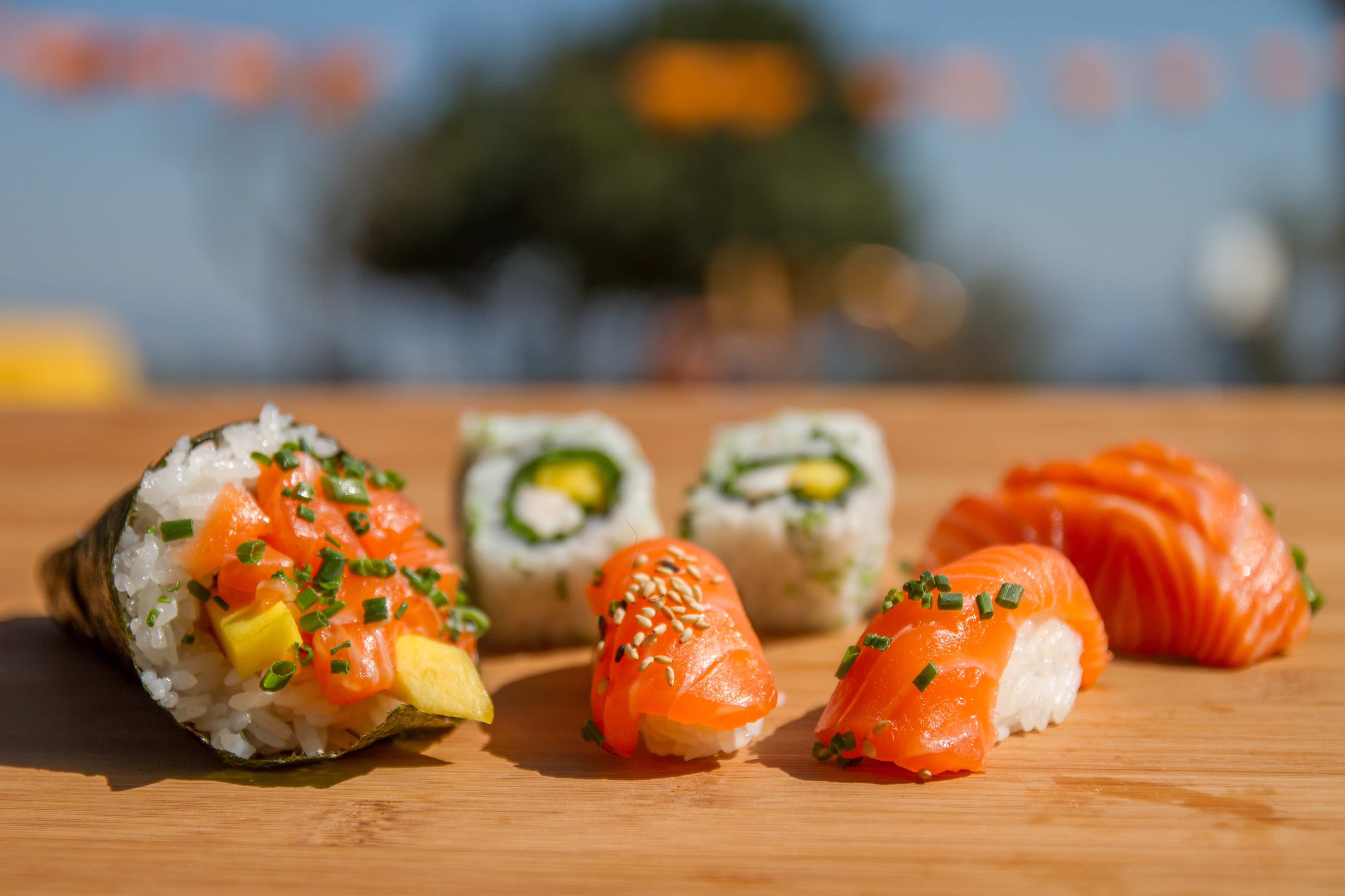Novidades de sushi