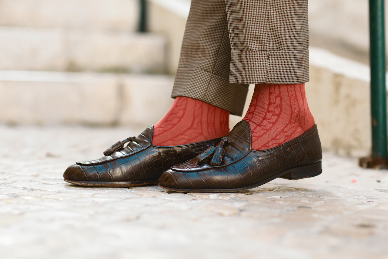 Detalhes de cavalheiro