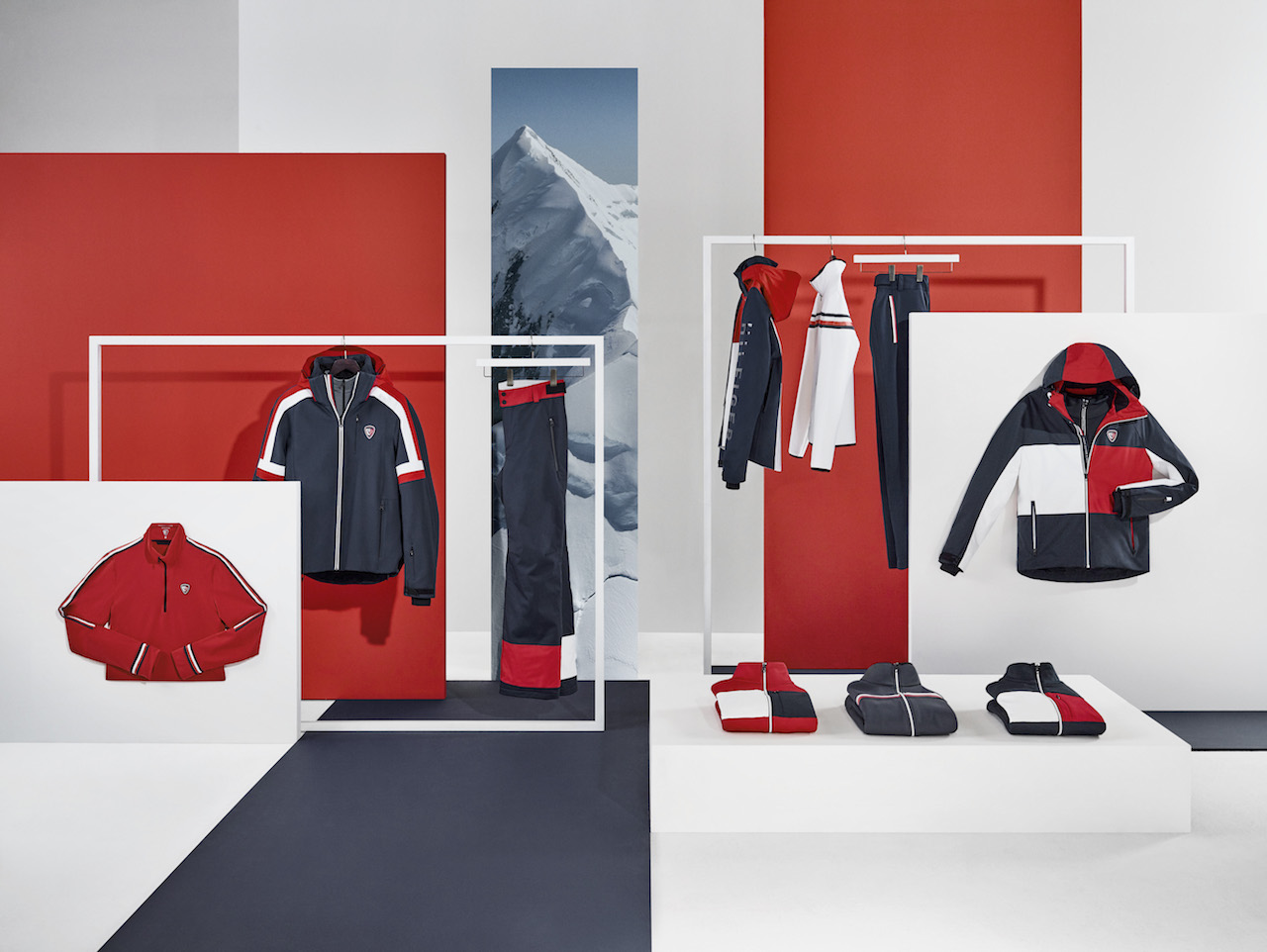 Ski em grande estilo e bem vestidos