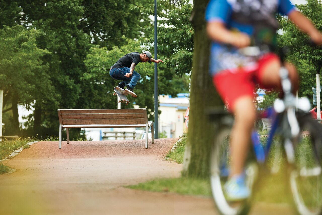 Para a comunidade skateboarder
