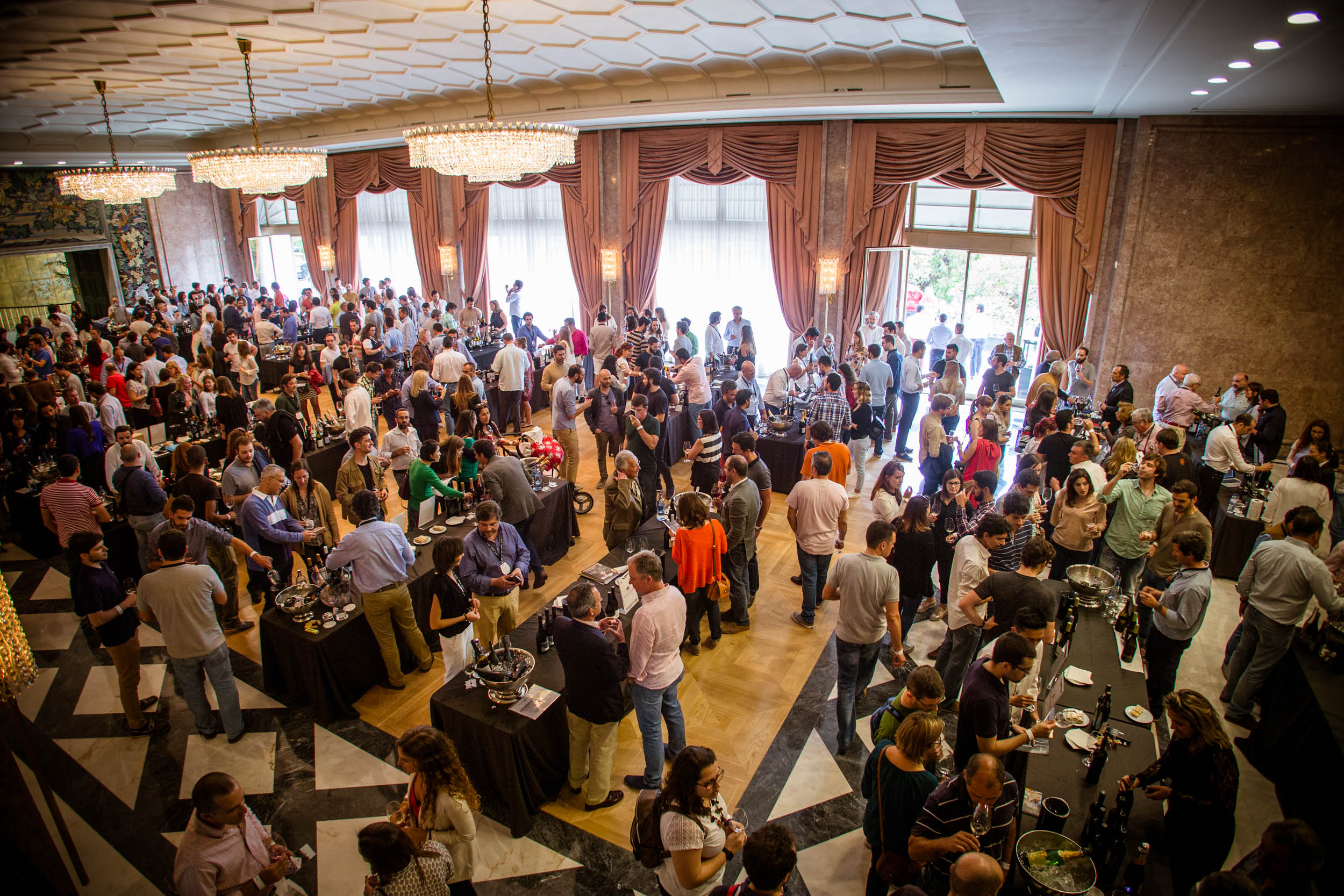 O vinho em festa no Ritz