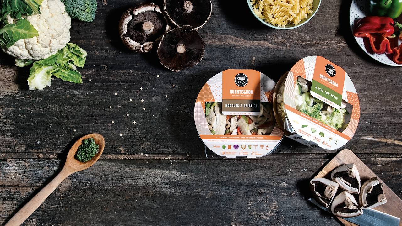 Saudável e rápido a comer