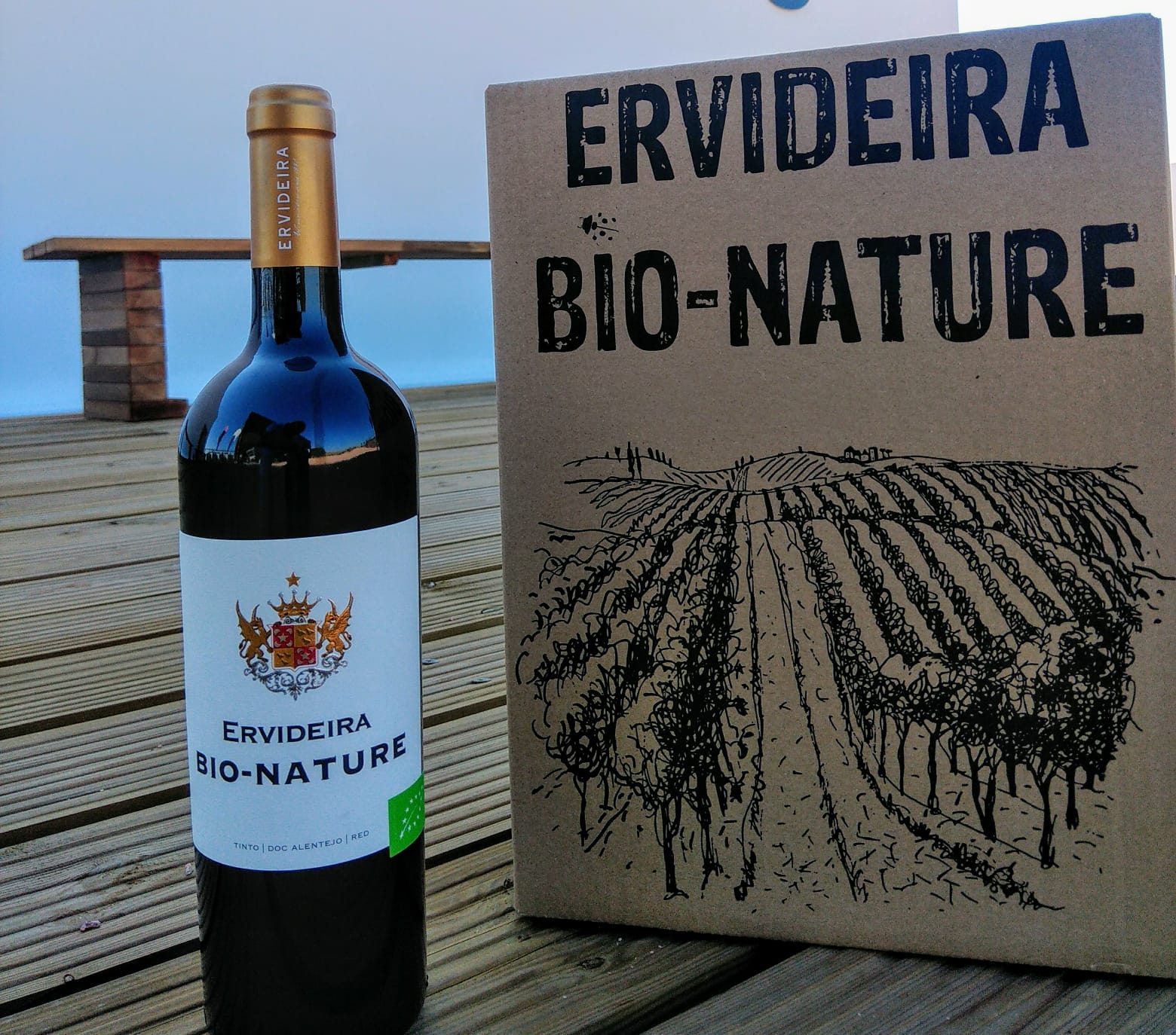 Sofisticação e elegância num vinho biológico