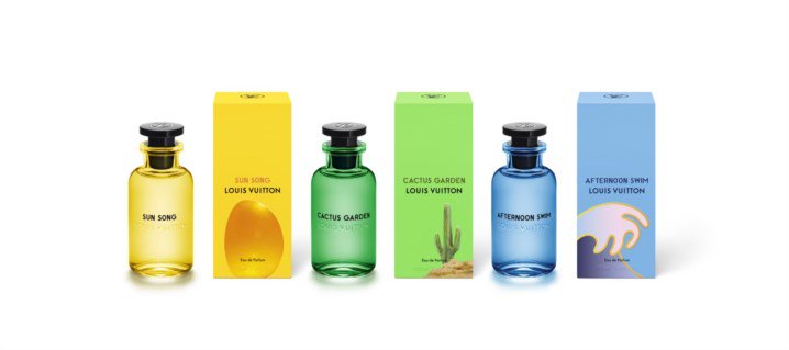 Três novos perfumes da Louis Vuitton