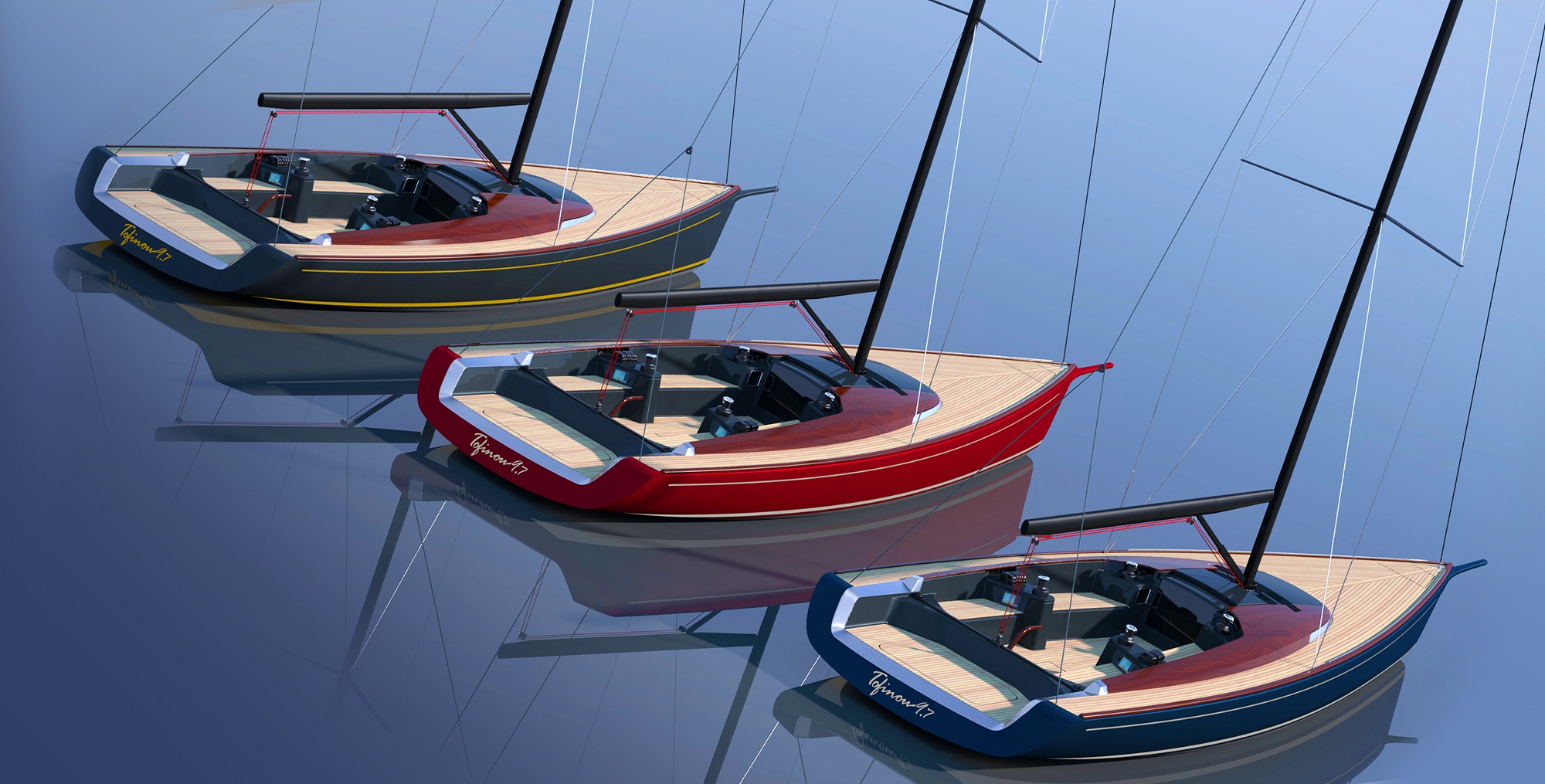 Veleiro topo de gama com caráter automóvel