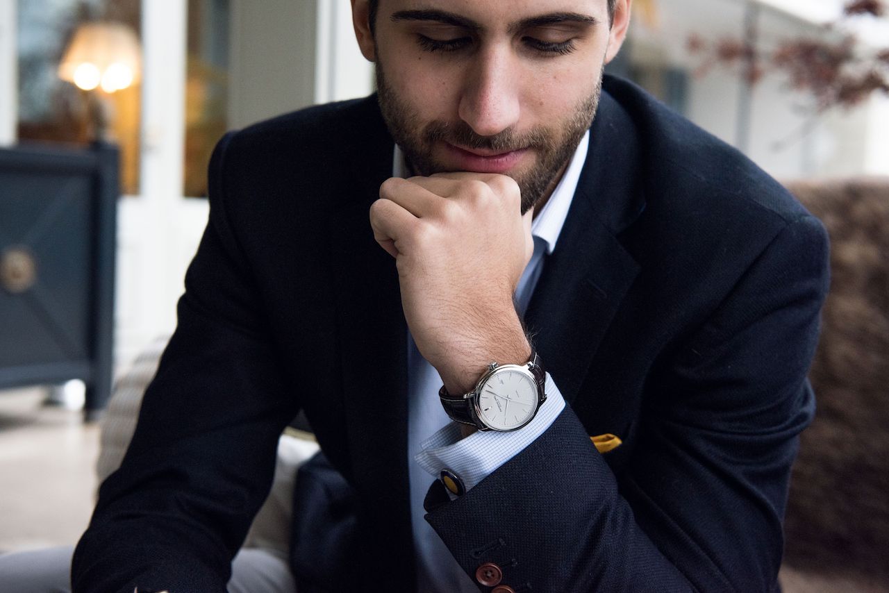 A elegância clássica de uma colecção