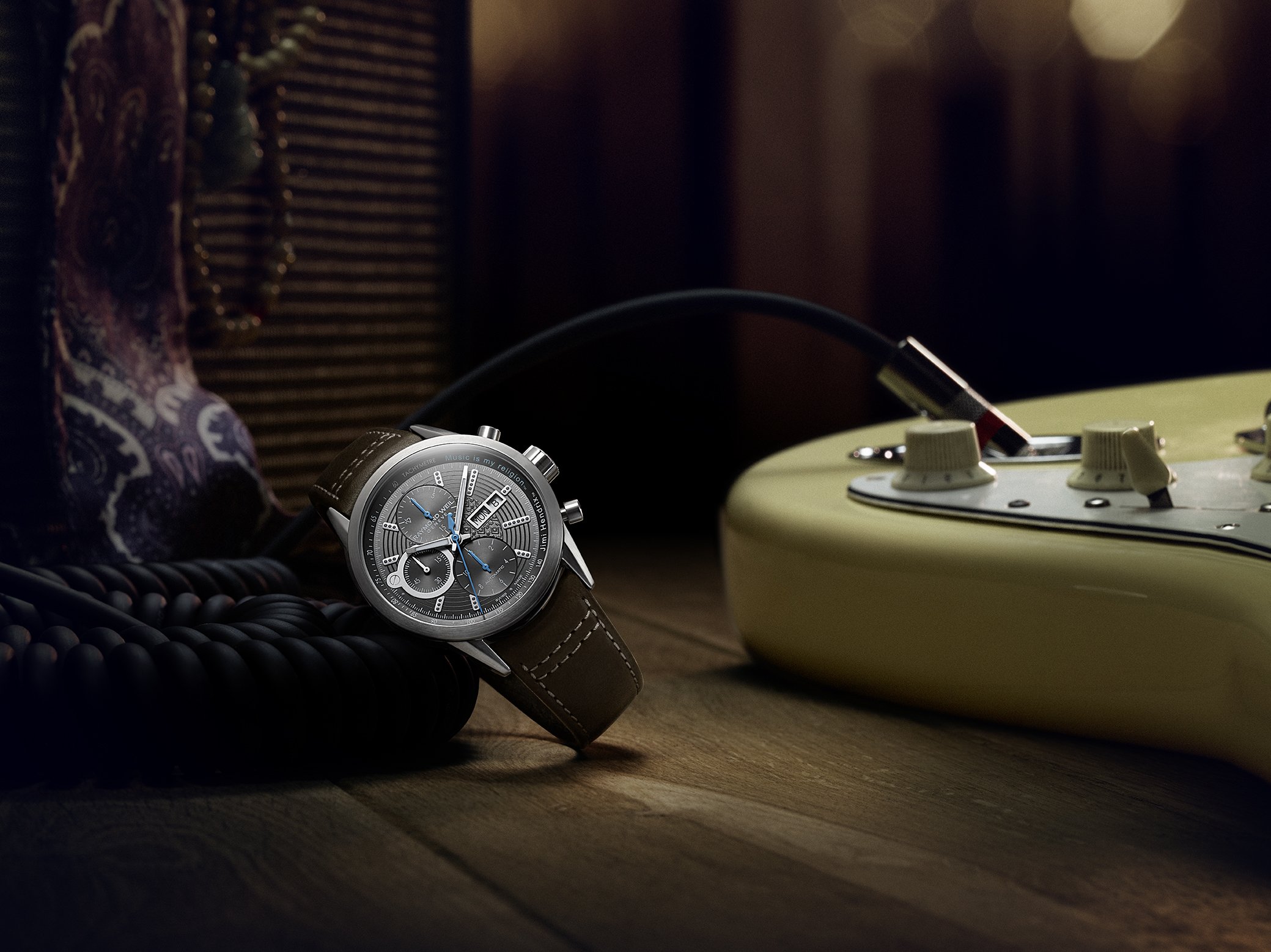 Jimi Hendrix recordado em novo cronógrafo