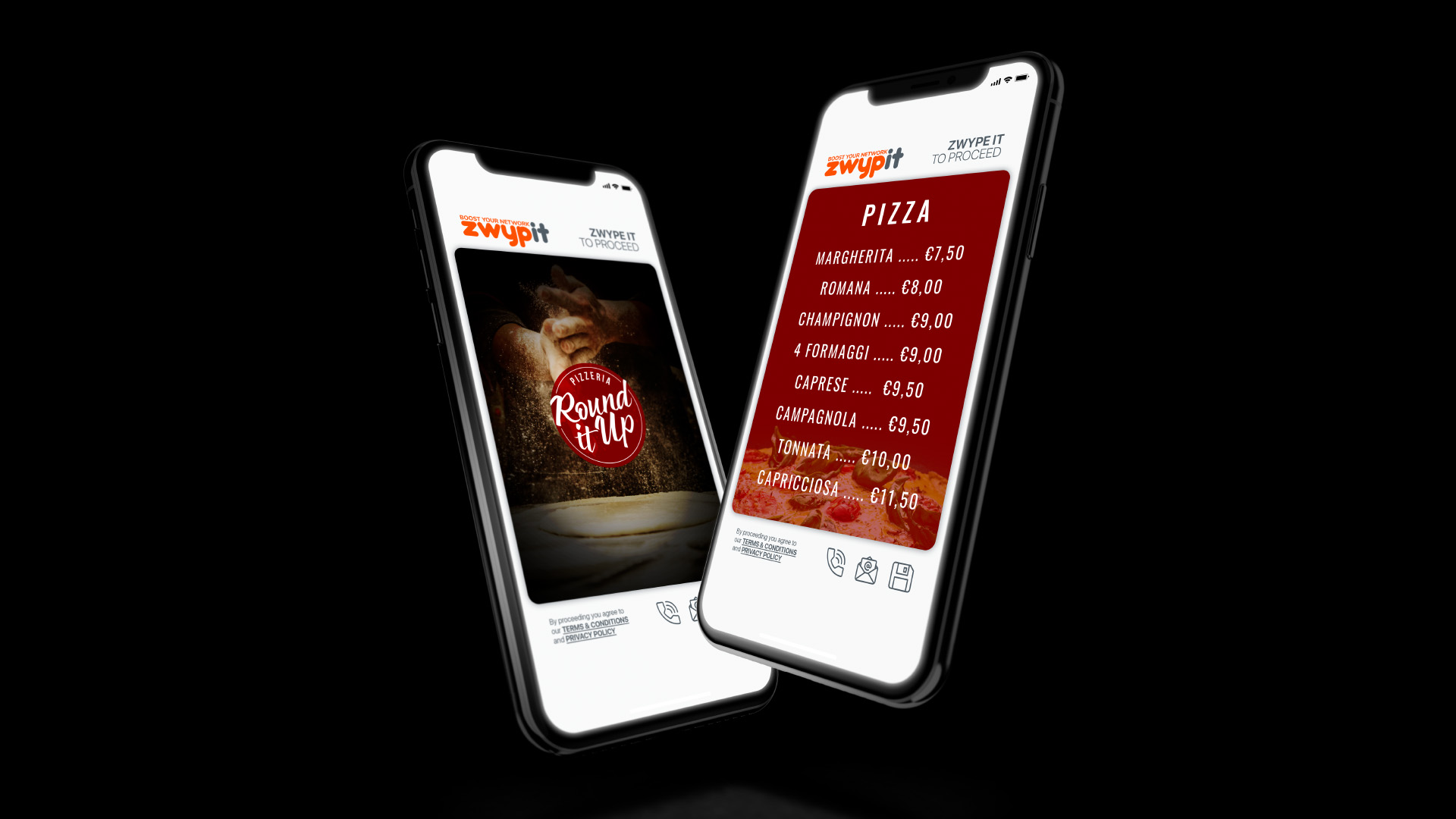 Vamos ter a ementa nos nossos smartphones