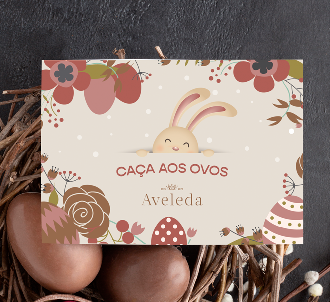 A Caça aos Ovos vem a casa, nesta Páscoa