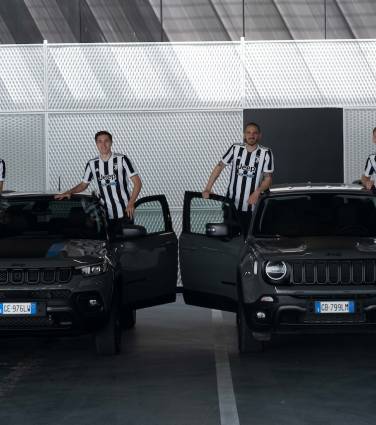 A parceria entre Jeep® e Juventus continua