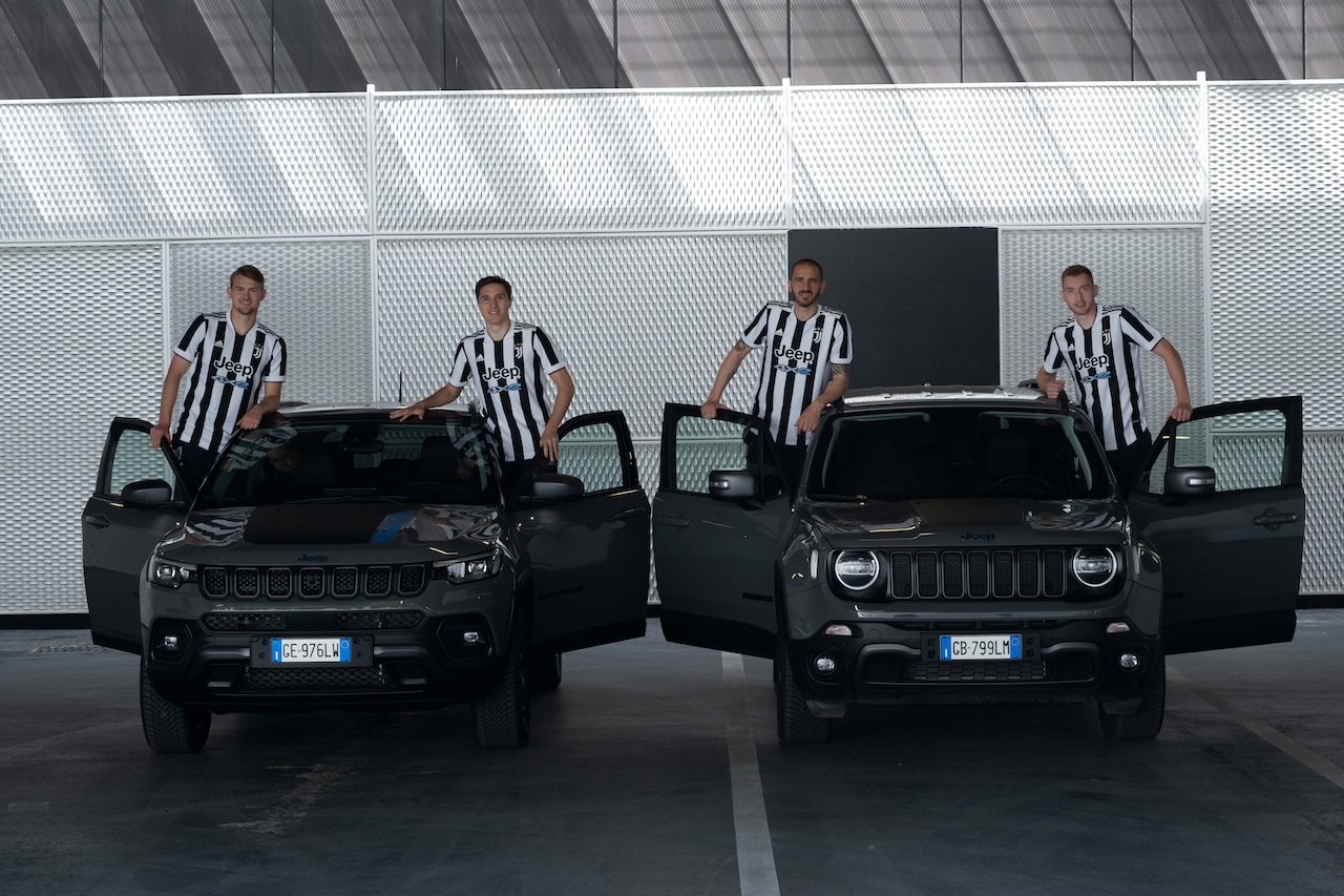A parceria entre Jeep® e Juventus continua