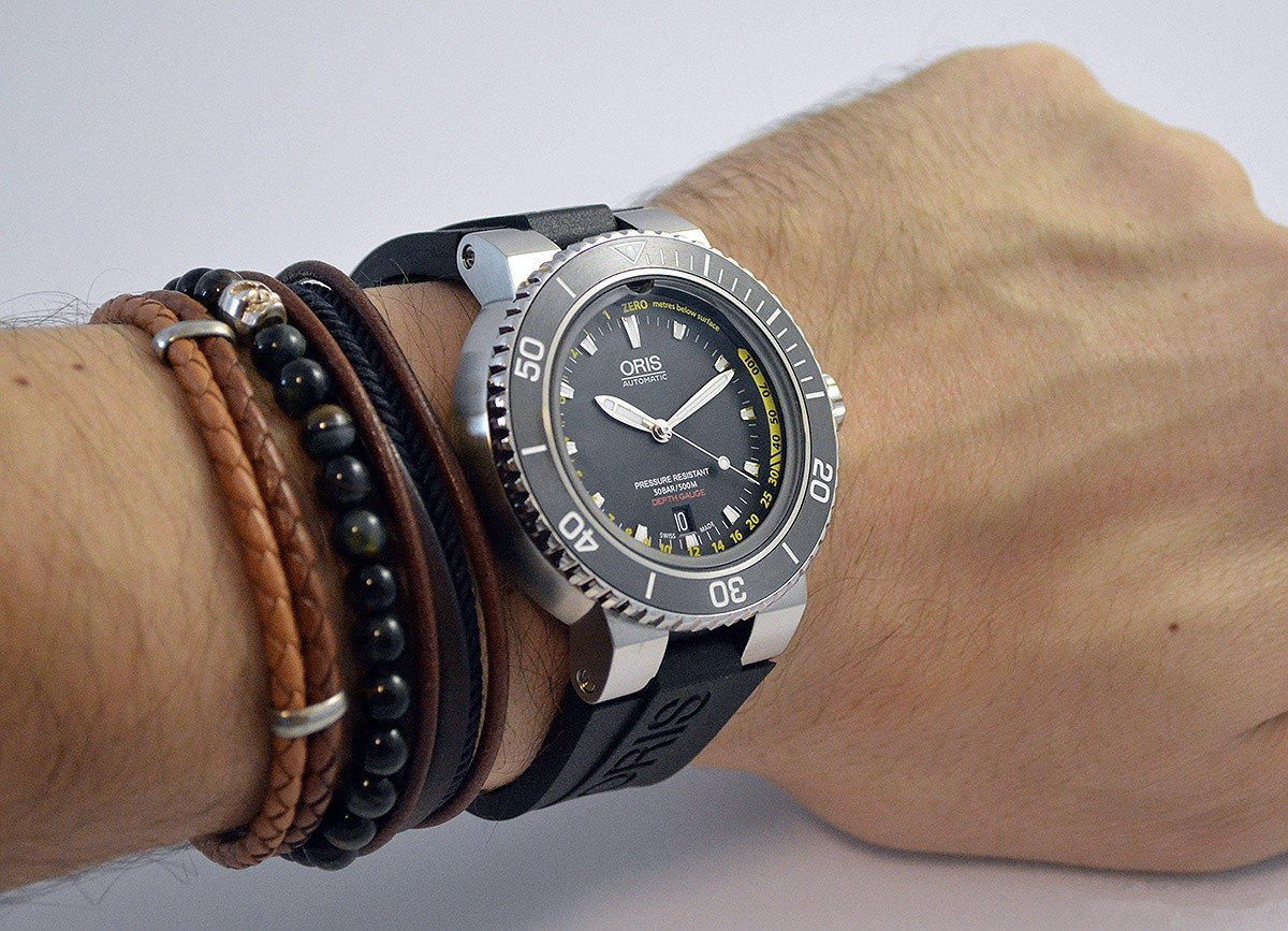 Aquis Depth Gauge – Oris