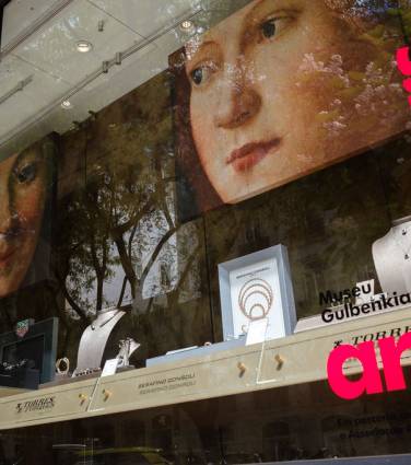 Arte na Avenida da Liberdade