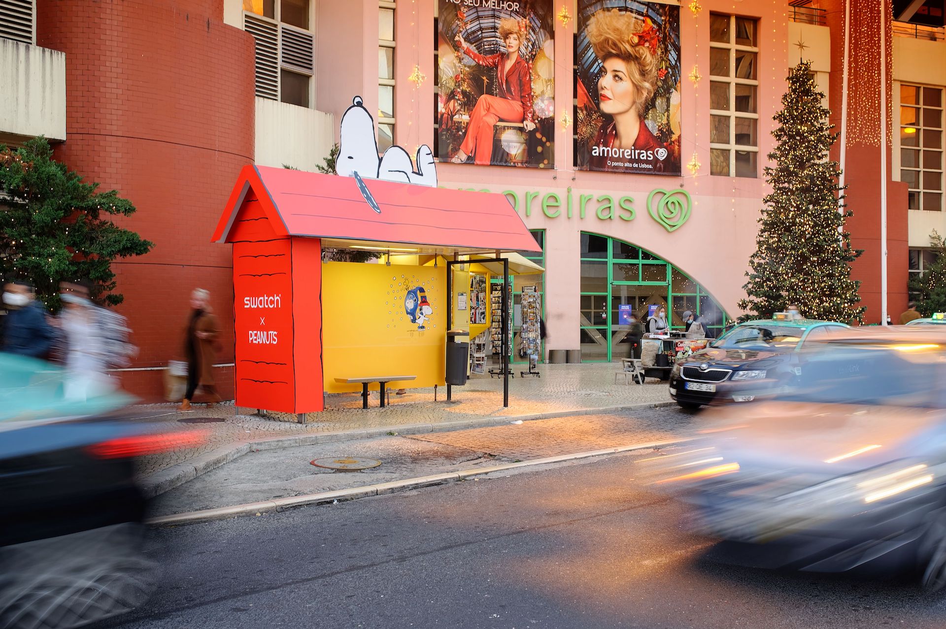 Snoopy nas ruas de Lisboa