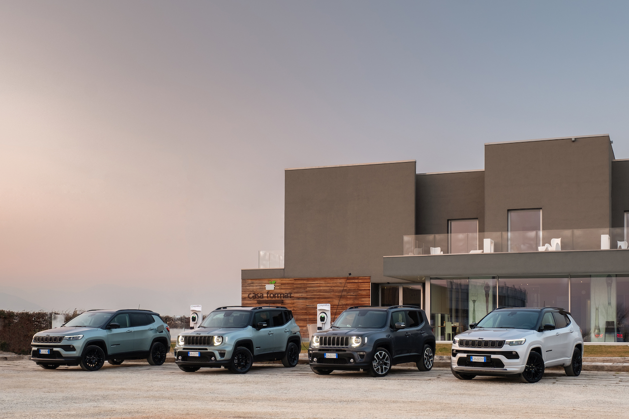 Eletrificação dos Jeep Compass e Renegade