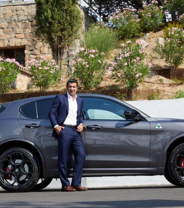 Luís Figo, o novo embaixador do Alfa Romeo Stelvio
