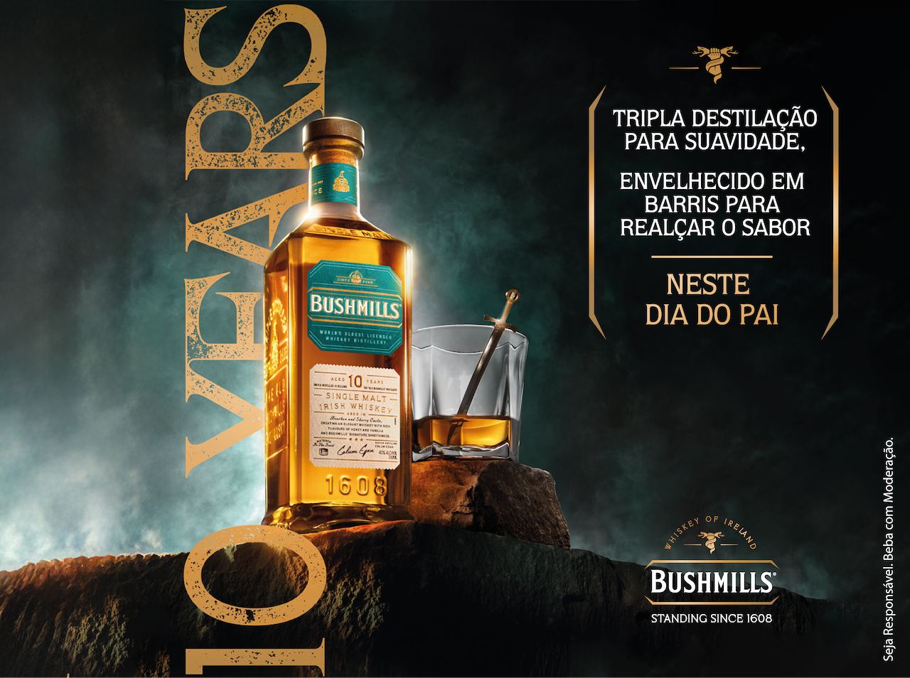 Bushmills para o dia do pai