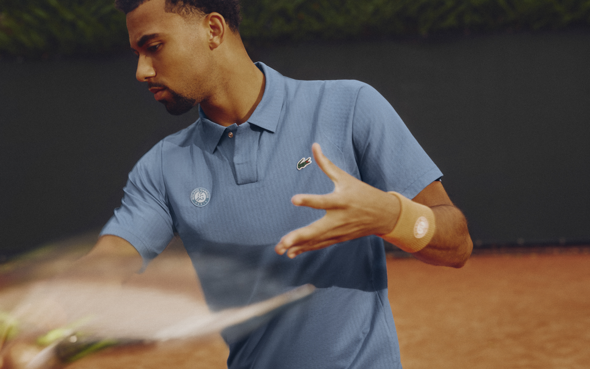 Roland-Garros, no qual se vive Lacoste