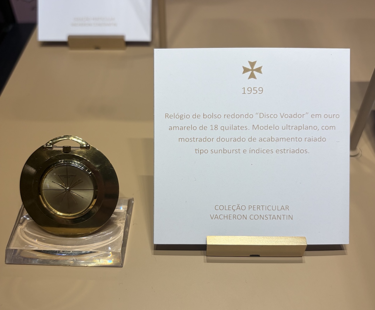Exposição da Vacheron Constantin em Lisboa