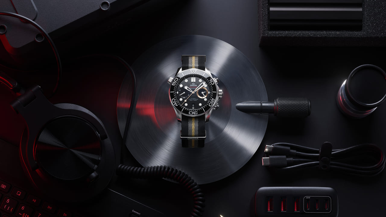 OMEGA Seamaster Diver 300M Chronograph em videojogo