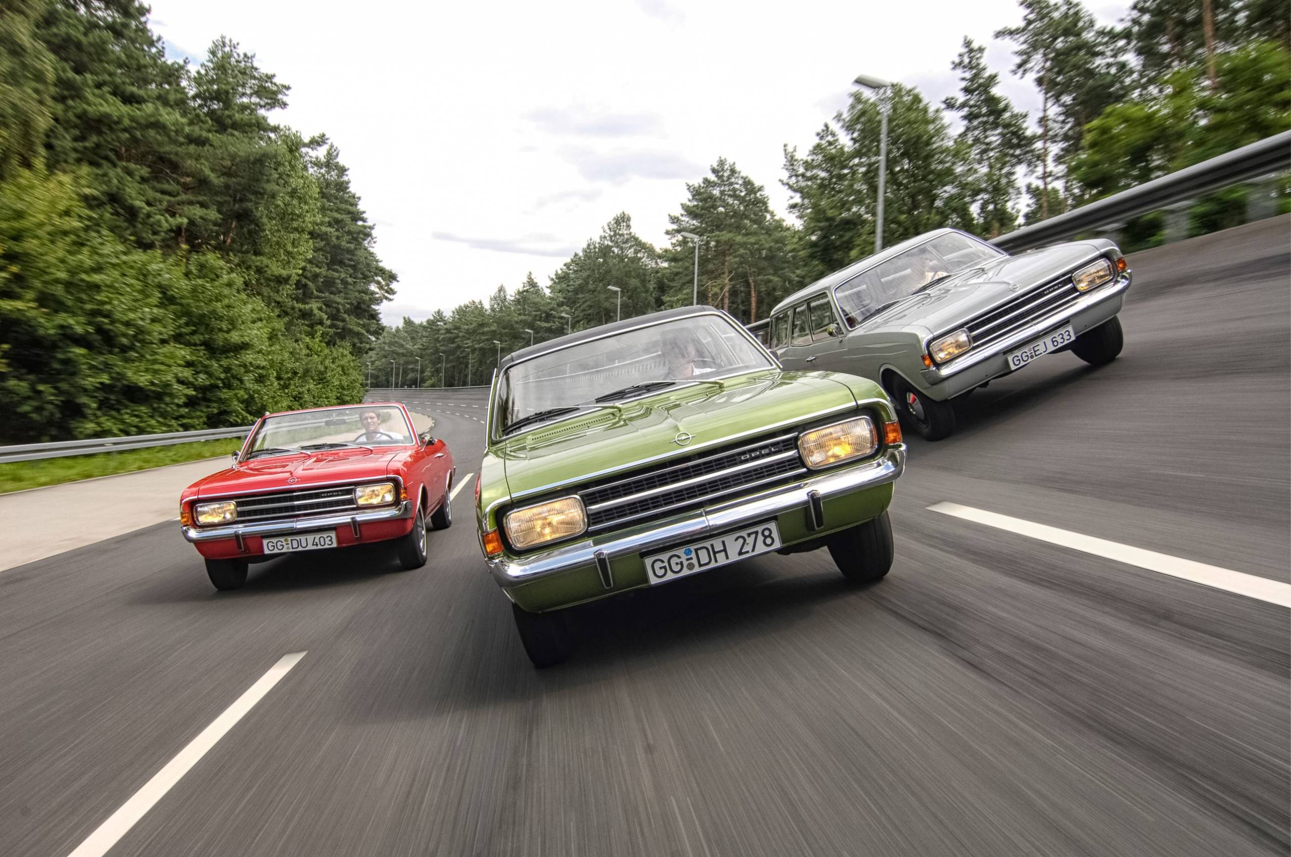 Rekord C da Opel celebra 60 anos