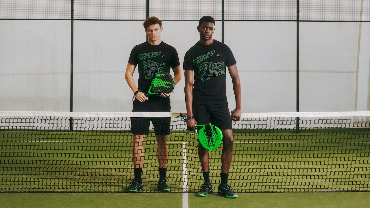 Lacoste: o estilo entra em campo com o padel
