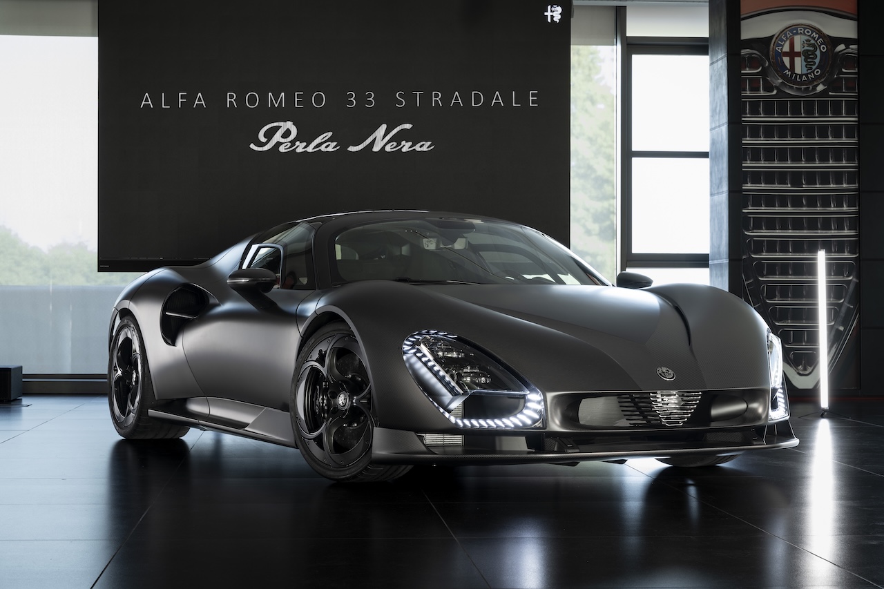“Perla Nera®” Alfa Romeo 33 Stradale: a arte de tornar um ícone único