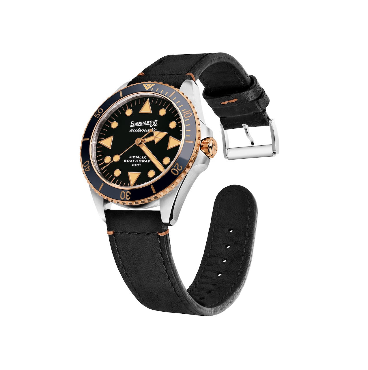 Eberhard & Co. Scafograf 200 MCMLIX Bronze Edition: o tempo como matéria